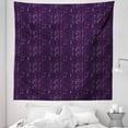 thumbnail image 1 of Abstract Tapestry, Dotted Pattern of Many Size Abstract Illustration with Purple Tones, Fabric Wall Hanging Decor for Bedroom Living Room Dorm, 5 Sizes, Dark Purple Fuchsia, by Ambesonne, 1 of 1