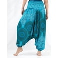 thumbnail image 4 of Boho Fantasia Pants. Women's Boho Soft Loose Casual Elastic Waist Harem Pants., 4 of 4
