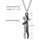 thumbnail image 3 of Collar de abrazo Collar de cadena para mujer para él y ella Collar de pareja Collar lindo para niñas Joyería de moda estética Collar con colgante Collar de amor para hombres, 3 of 5