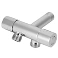 thumbnail image 3 of Valve d'Angle de Filetage Durable à Double Poignée G1/2 Po, Valve d'Angle de Douche, Machine à Laver pour Pulvérisateur, 3 of 8