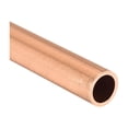 thumbnail image 3 of Tubo redondo de cobre de 9 mm de diámetro exterior, 1 mm de grosor de pared y 300 mm de longitud, paquete de 2, 3 of 3