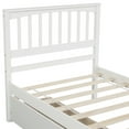thumbnail image 5 of Bellemave Modern Twin Size Bed with Storage Wood Twin Bed Frame with Drawers Platform Bed with Headboard and Footboard, No Box Spring Needed, White, 5 of 11