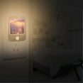 thumbnail image 2 of Yayeee 2-Pack Plug in LED Night Lights with Light Sensors Motion Detectors, Beautiful Mountain, 2 of 7