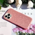 thumbnail image 5 of GALAPROX Bling Sparkle iPhone 15 Pro Case, Stylish Glitter Cute Protective Cover-Pink, 5 of 6