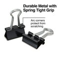 thumbnail image 3 of Staples Mini Metal Binder Clips Bulk Pack Black 3/5" Size with 1/4" Capacity 15338, 3 of 6