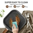 thumbnail image 5 of MF Studio 17 Pieces Cookware & Bakeware Set Granite Nonstick Pots and Pans Set, Black, 5 of 11