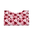 thumbnail image 2 of Goofa Rose Pattern Triangle Square Tissue Box Cover, Modern PVC Leathe Facial Paper Holder,Decorative Holder/Organizer for Bathroom Vanity Countertop, 2 of 9