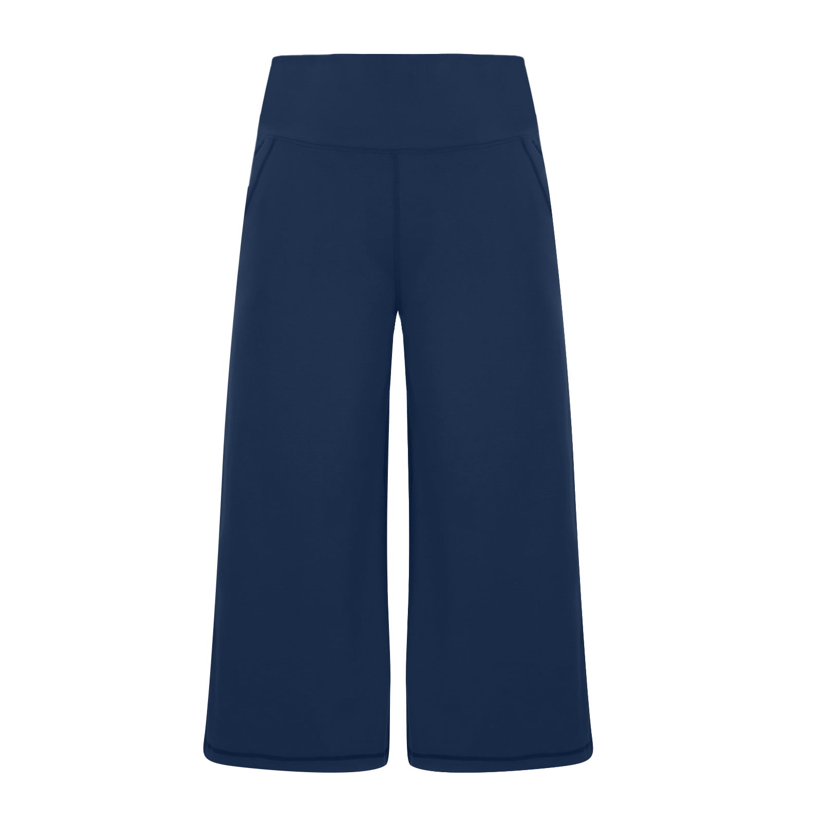 Buy JFP1464P - LAVO Jeans - Women Plus Size Elastic Waist Jogger Capri Pants  in Dark Blue Size 3XL Online at desertcartINDIA