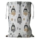 thumbnail image 1 of Cesta de almacenaje ABPHQTO bolsa para la colada pingüinos 60x80 cm, 1 of 3