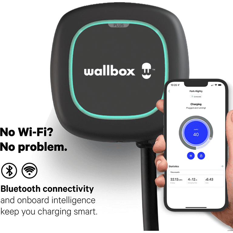 Wallbox Pulsar Plus Electric Vehicle Charger 40A 