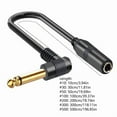 thumbnail image 4 of 1/4inch TRS Stereo Splitter Cable,1/4Inch 6.35mm Stereo Male Plug to 1/4 Inch 6.35mm Female Gold Plated Cable, 4 of 9