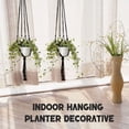 thumbnail image 5 of Zooraco Hanging Planters for Indoor Plants,Clearance,Macrame Plant Hanger,2PCS Plant Hanger Flower Pot Cotton Rope Wall Plant Holder Indoor,Hanging Baskets for Plants,Hanging Pots for Plants Indoor, 5 of 5