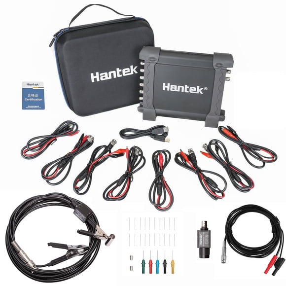 Osciloscopio de diagnóstico automotriz Hantek 1008C+HT201+HT30A+HT307