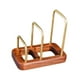 thumbnail image 3 of Soporte para tabla de cortar, estante para utensilios de cocina, soporte de madera y metal para tapa de olla. 166 cm x 10 cm x 25 cm, 3 of 9