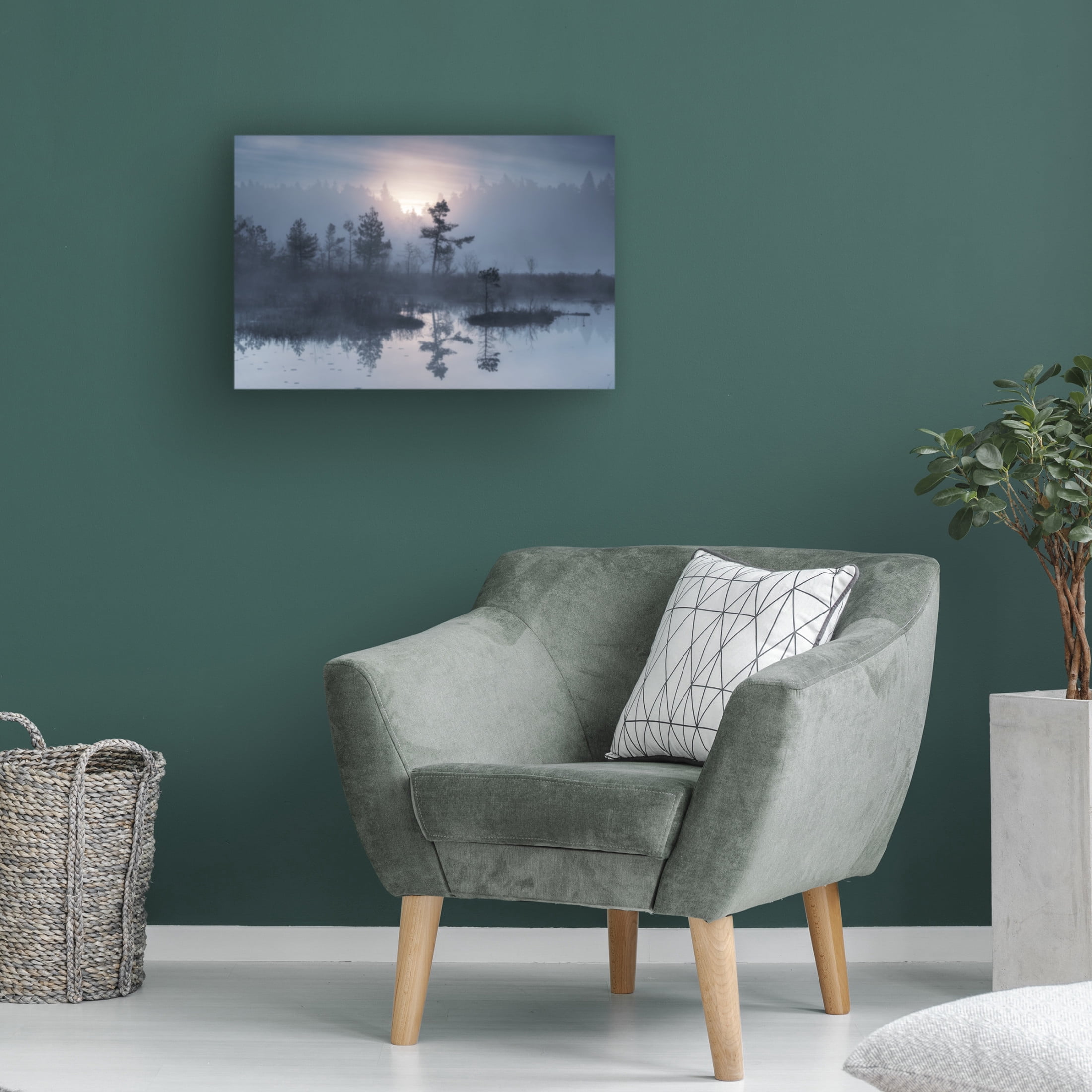 Trademark Fine Art Benny Pettersson  When the sun wakes up Canvas Wall Art
