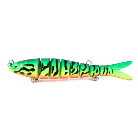 AYFFDIYI Wobbler Fishing Lure Artificial Hard Bait Crankbait with Tackle Box for Fish Bass Fishing Tackle