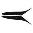 thumbnail image 1 of Headlamp Eyelid Trim, Anti Backlash Front Headlight Eyebrow Soft Plastic  For Car Exterior Decoration, 1 of 8