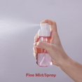 thumbnail image 3 of 9 Mini Botellas de Spray Vacías PETG Portátiles Transparentes para Perfume, Envases Recargables de Plástico para Cosméticos, Ideales para Viajes, 3 of 7