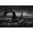 thumbnail image 3 of Kaimaki, Maria 18x13 Black Modern Framed Museum Art Print Titled - Children Of Chaos I :Nyx, 3 of 5