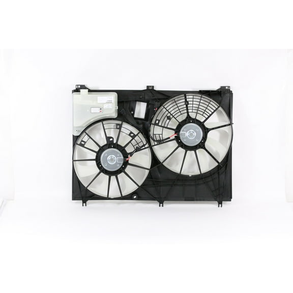 Dual Radiator and Condenser Fan Assembly - Pacific Best Inc. Fit/For 167110P240 14-19 Toyota Highlander 3.5L V6 With Tow Package, 17-18 Highlander 3.5L