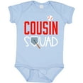 thumbnail image 3 of Inktastic Cousin Squad Baseball and Bat Boys or Girls Baby Bodysuit, 3 of 5