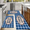 thumbnail image 6 of Floral Kitchen Rugs Sets of 3, Non Slip Kitchen Rugs and Mats Washable Farmhouse Kitchen Rugs Floral Kitchen Floor Mat Carpet Runner Rugs for Hallway Laundry Room, 6 of 12