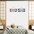 thumbnail image 5 of WIRESTER 2pcs Rectangle Wooden Hanging Sign Plaque with Rope For Decorative Room Door Wall Home House Office - Psalm 46:5, I can do all things through Christ who strengthens me Philippians 4:13, 5 of 6