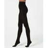 DKNY Women's Logo Cozy Pull-On Control Top Footed Tights Stretch Black S, $60