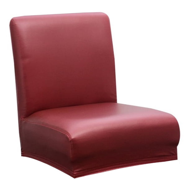 Cubierta De Silla Cubierta Protectora Cubiertas De Taburete De Mostrador Comedor Cocina Taburete Muebles De Cubierta De Asiento De Silla rojo BLESIY Tapa trasera corta Slipcover