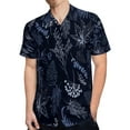 thumbnail image 4 of High Quality Hawaiian Shirts for Men Short Sleeve Aloha Beach Shirt Floral Summer Casual Button Down Shirts Blouses G43U9J, 4 of 7