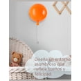 thumbnail image 3 of Arbotante Globo Infantil Naranja, 3 of 3