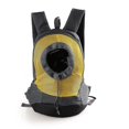 thumbnail image 1 of M Mochila porta mascotas portátil, bolso de hombro frontal de viaje ajustable para perros y gatos con diseño de cabeza hacia fuera, fácil de ajustar para viajar, 1 of 4