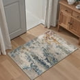 thumbnail image 5 of DEORAB 5x7 Area Rug Low Pile Lightweight Washable Rug Non Slip Backing Indoor Easy Care rug for Living Room, Bedroom, Beige, 5 of 6