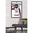 thumbnail image 2 of NBA New York Knicks - Julius Randle Feature Series 23 Wall Poster, 22.375" x 34" Framed, 2 of 6