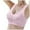 Light Purple, variant on Women's Maternity Nursing Bra Solid Comfort Lift Support Thin Feeding Design
