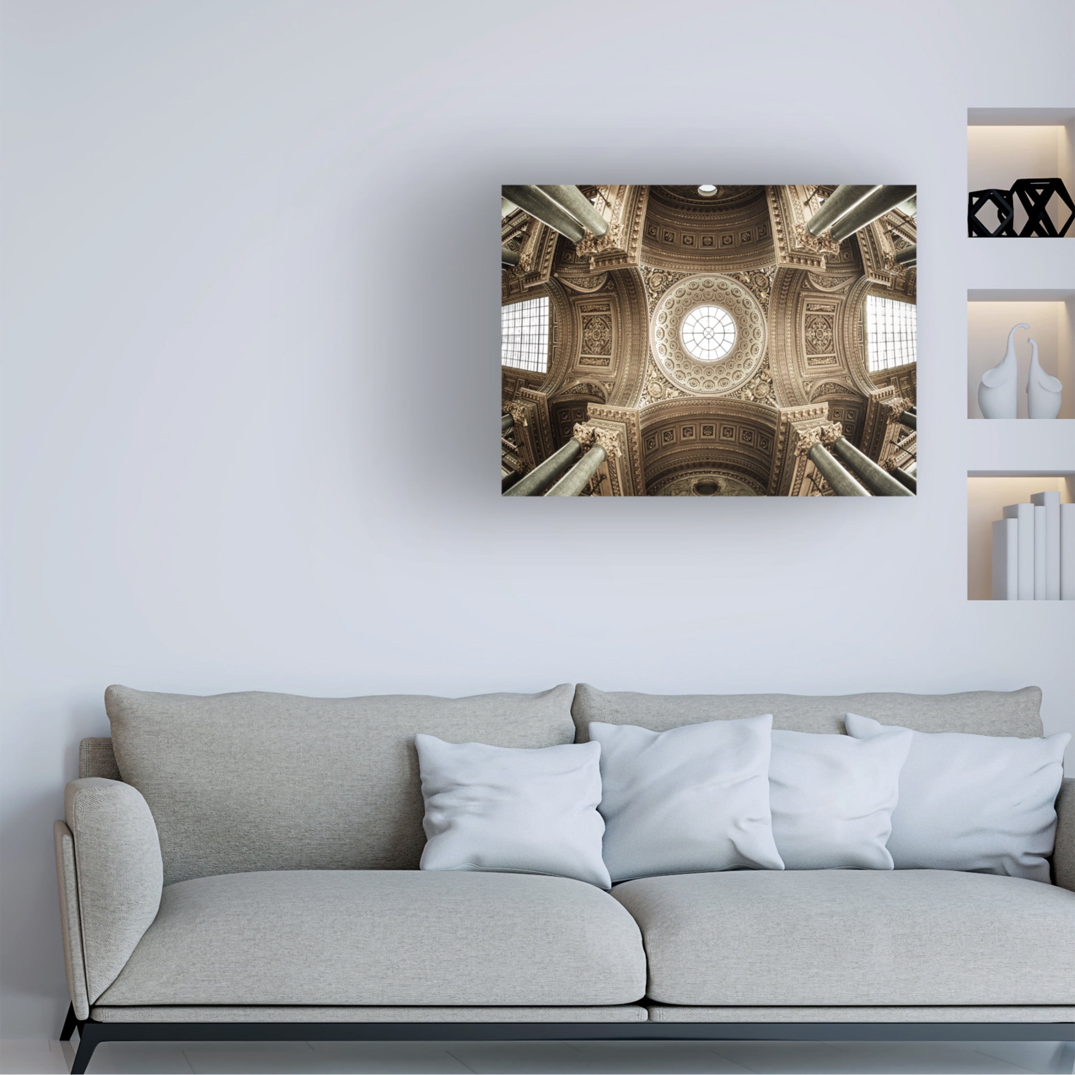 Trademark Fine Art Nanouk el Gamal Versailles Iii Canvas Wall Art