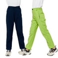thumbnail image 3 of Kiijoy Big Boys Windproof Hiking Pants Winter Warm Waterproof Snow Pants, Sizes 7-8, 3 of 3