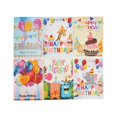 thumbnail image 2 of Cuadros Decorativos 6 uds tarjetas de felicitación de dibujos animados DIY diamante pintura cumpleaños postales artesanía Tmvgtek embutido en tela, 2 of 8