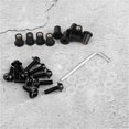 thumbnail image 4 of 10pcs Motorcycle Windshield Bolts Nut Washers Universal Motorbike Fairing Mounting KitBlack, 4 of 5