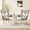 Grey-2PC, variant on Living Room Accent Chair Modern High Backrest Armchair, Plaid Bohemian Style Arm Chairs for Bedroom Waiting Room, Grey