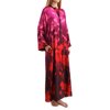 Women's Natori Sleepwear Z70179 Sophia Printed Zip Caftan (Sophia Multi XL)