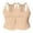 Beige, variant on 2 Pack Fashion Women V Neck Tank Tops with Built-in Shelf Bra Sleeveless Racerback Fitted Basic Cami Shirts Stretch Breathable Slim Fit Camouflage M