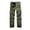 Army Green Pockets Cargo Pants for Men, variant on HOOMEUMY Men's Winter Fleece Cargo Pants Warm Trousers Multi-Pocket Straight Fit Outdoor Hiking Pants Green M