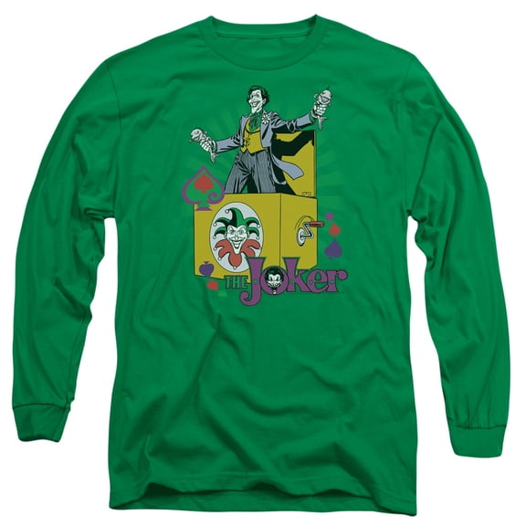 DC Comics These Fish Are Loaded-Long Sleeve Adult 18/1-Kelly Green