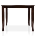 thumbnail image 4 of Furniture of America Arriane Wood Rectangle Dining Table in Espresso, 4 of 5