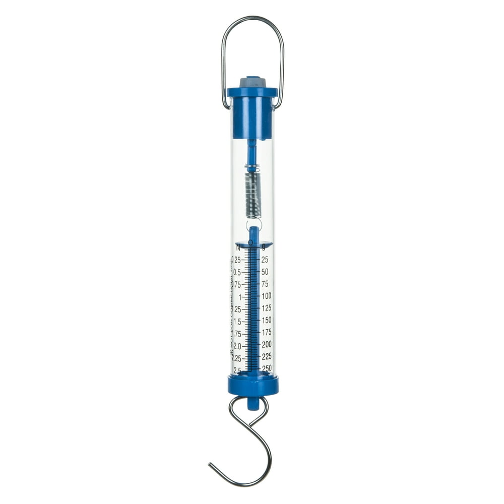 Eisco Labs Newton Force Meter Spring Scale Max Capacity 2.5N, 250gm