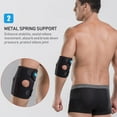 thumbnail image 4 of Elbow Brace, Adjustable Elbow Support with Dual-Spring Stabilizer, Elbow Strap for Golfers Elbow, Tennis Elbow, Arthritis, Tendonitis, Sports Injury Pain Relief and Protection, 4 of 7