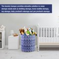 thumbnail image 2 of Jupean 19.68-Inches Laundry Basket, Collapsible Laundry Bag, Foldable Laundry Hamper, Folding Washing Bin,Collapsible & Convenient Home Organizer Containers for Kids Toys, Baby Clothing, 2 of 7