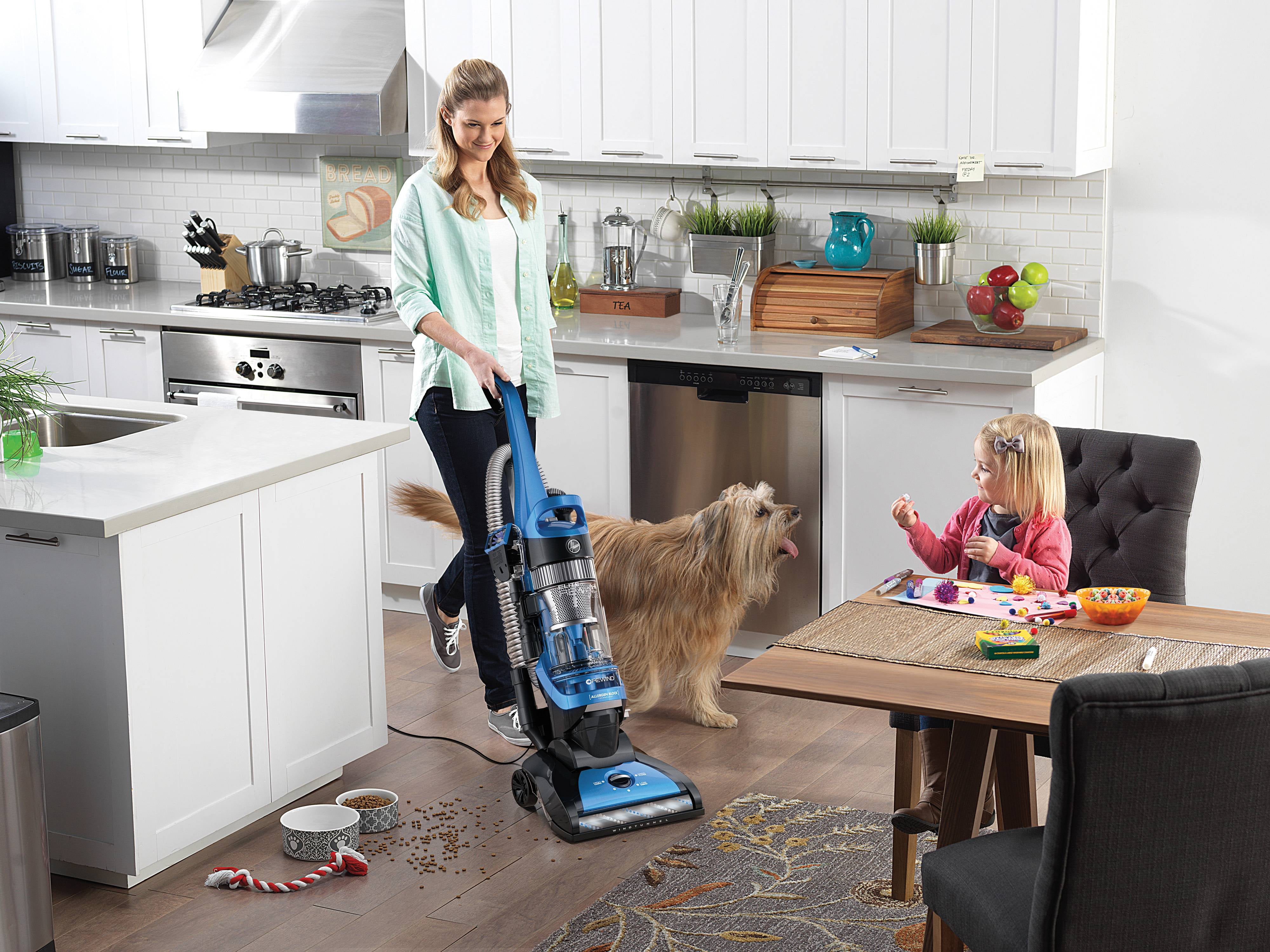 Hoover Elite Rewind Plus Upright Vacuum Cleaner with HEPA Media, UH71200, New