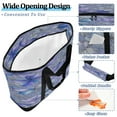 thumbnail image 5 of Extra-Large Wide Opening Design Capacity Hand-Held Ice Pack Thickened Insulation Layer For Long-Lasting Cold Retention For Outdoor Shopping Picnics And Camping Lovely Blue Butterflies, 5 of 8